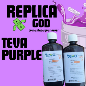 1 Replica Pint of TEVA Codeine w/ Promethazine syrup Strong