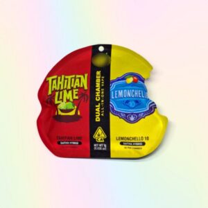 Dual Chamber THC Vape Pen 0.5+0.5ml Tahitian Lime & Lemonchello