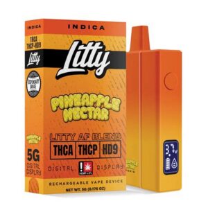 Litty THC-A Liquid Diamond Vaporizer - 5000mg