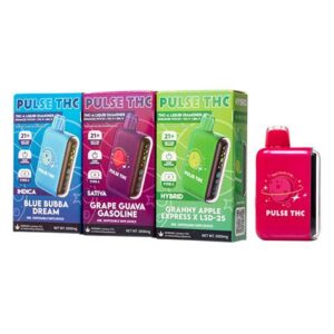 Pulse THC-A Liquid Diamonds Vaporizer - 5000mg