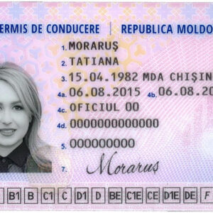 Buy Moldova Driver License