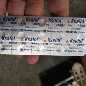 Ksalol 1 mg (serbian) (alprazolam) 180 pills