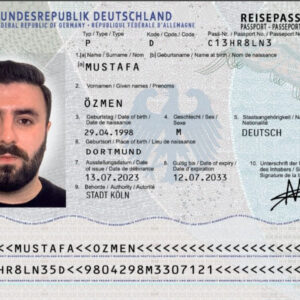 PREMIUM Physical GERMAN Passport