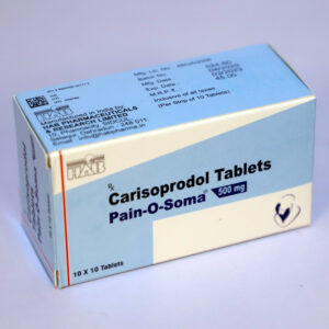 Soma 500mg blister 180 pills (Carisoprodol) usa to usa